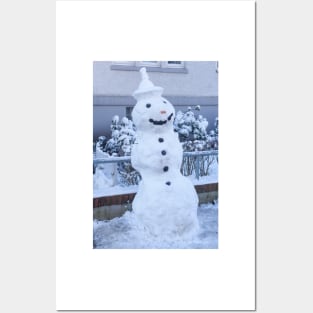 Snowman Posters and Art